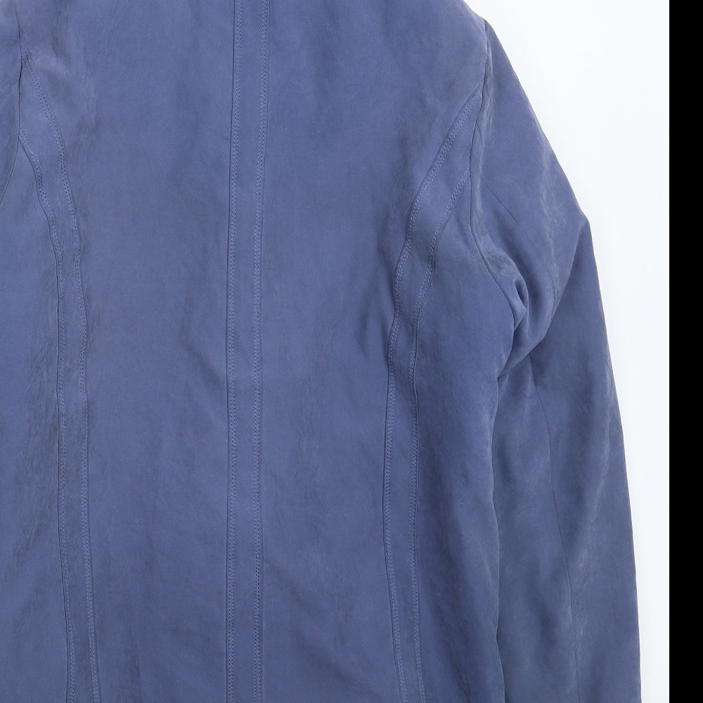 Katherine Hammond Womens Blue   Jacket Coat Size 14