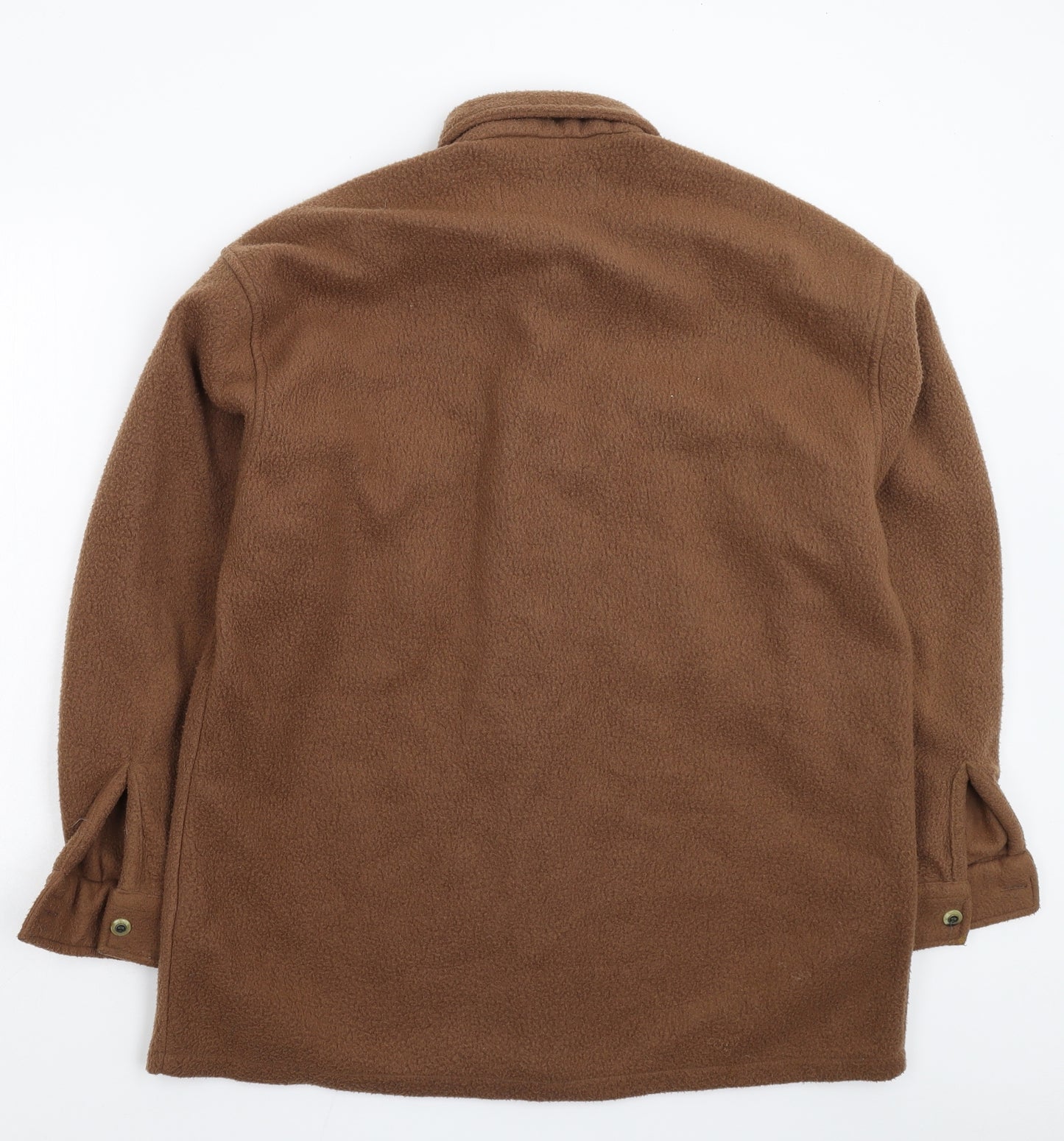 Mountain Man Mens Grey  Fleece Jacket  Size L  - Overshirt