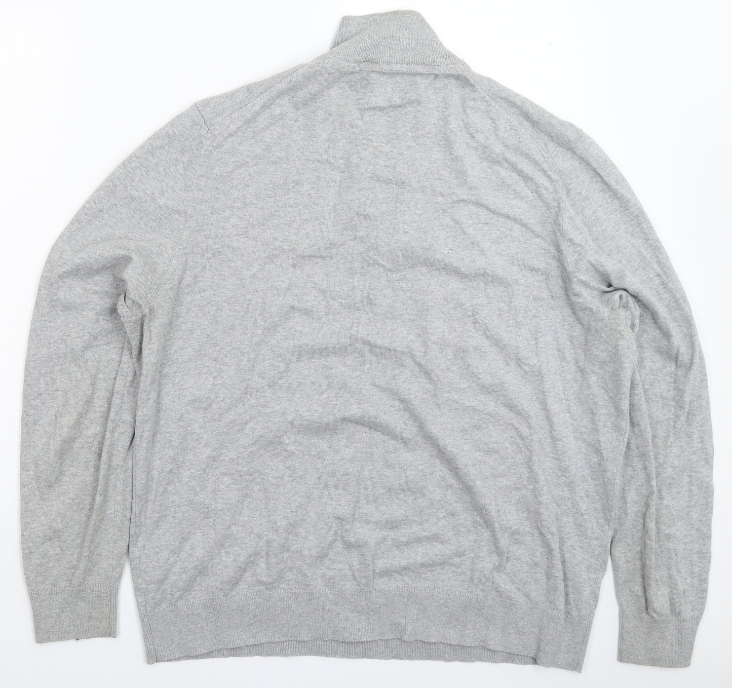 Burton Mens Grey  Knit Pullover Jumper Size XL