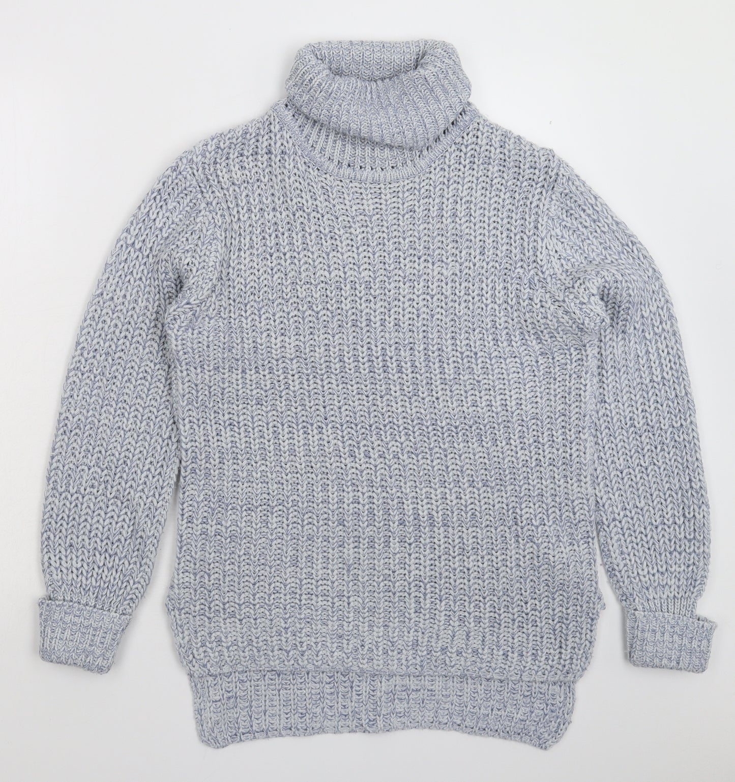 Lotties Womens Blue  Knit Pullover Jumper Size 14