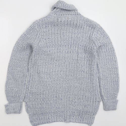 Lotties Womens Blue  Knit Pullover Jumper Size 14