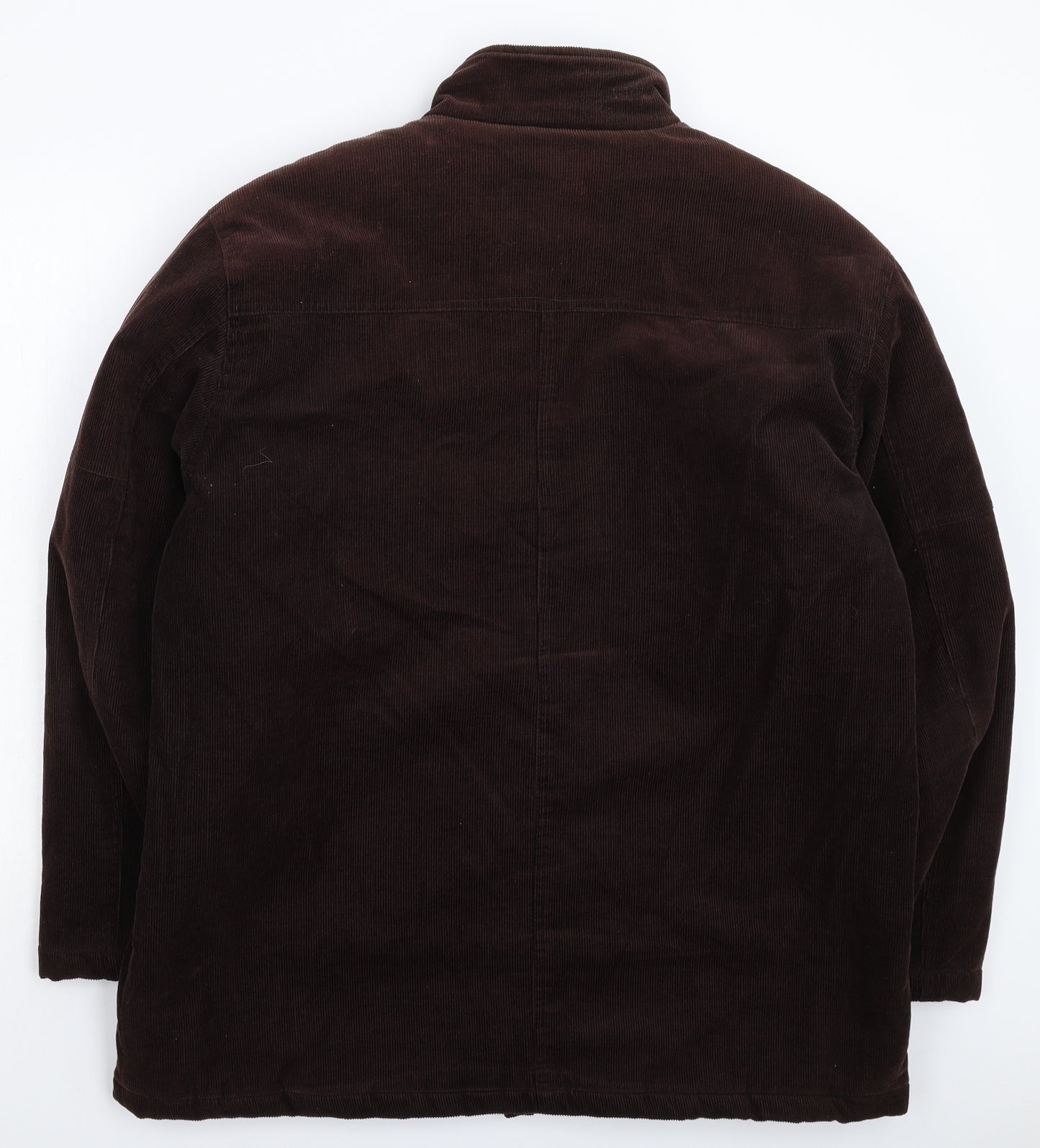 Woodville Mens Brown  Corduroy Jacket Coat Size XL