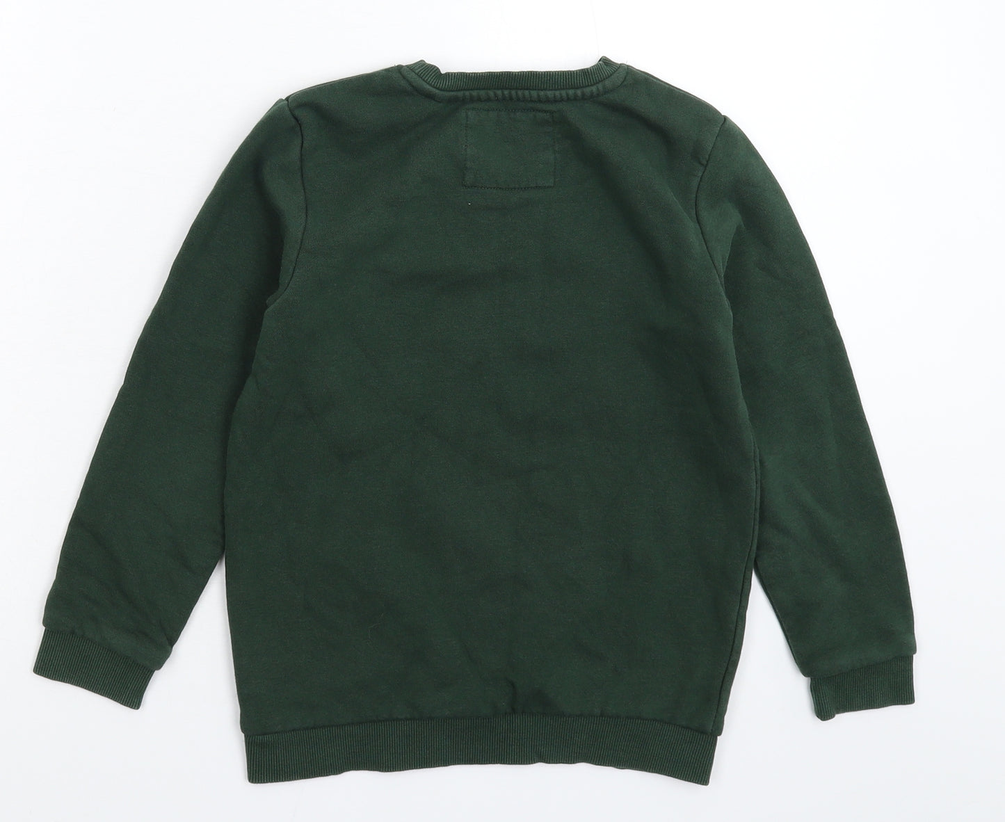 TU Boys Green   Pullover Sweatshirt Size 8 Years
