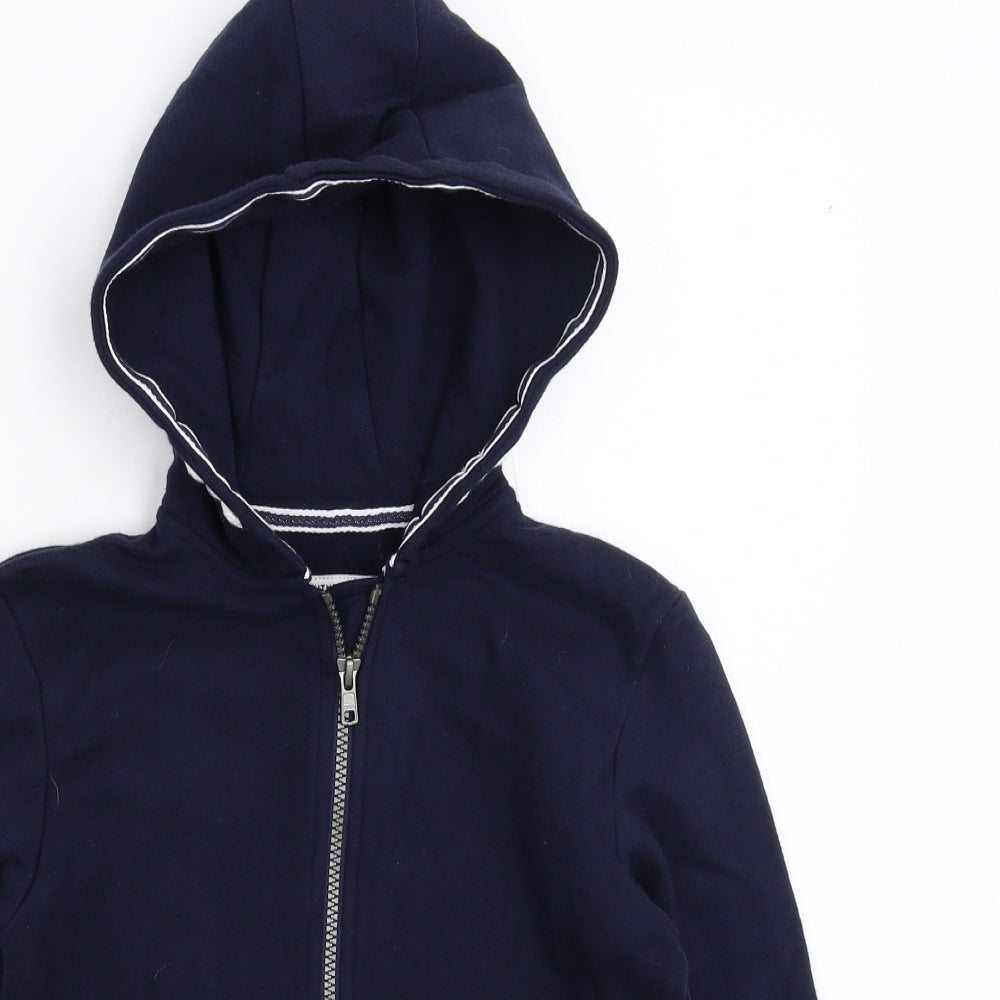Marks and Spencer Boys Blue   Full Zip Hoodie Size 9-10 Years
