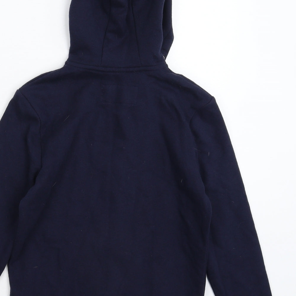 Marks and Spencer Boys Blue   Full Zip Hoodie Size 9-10 Years