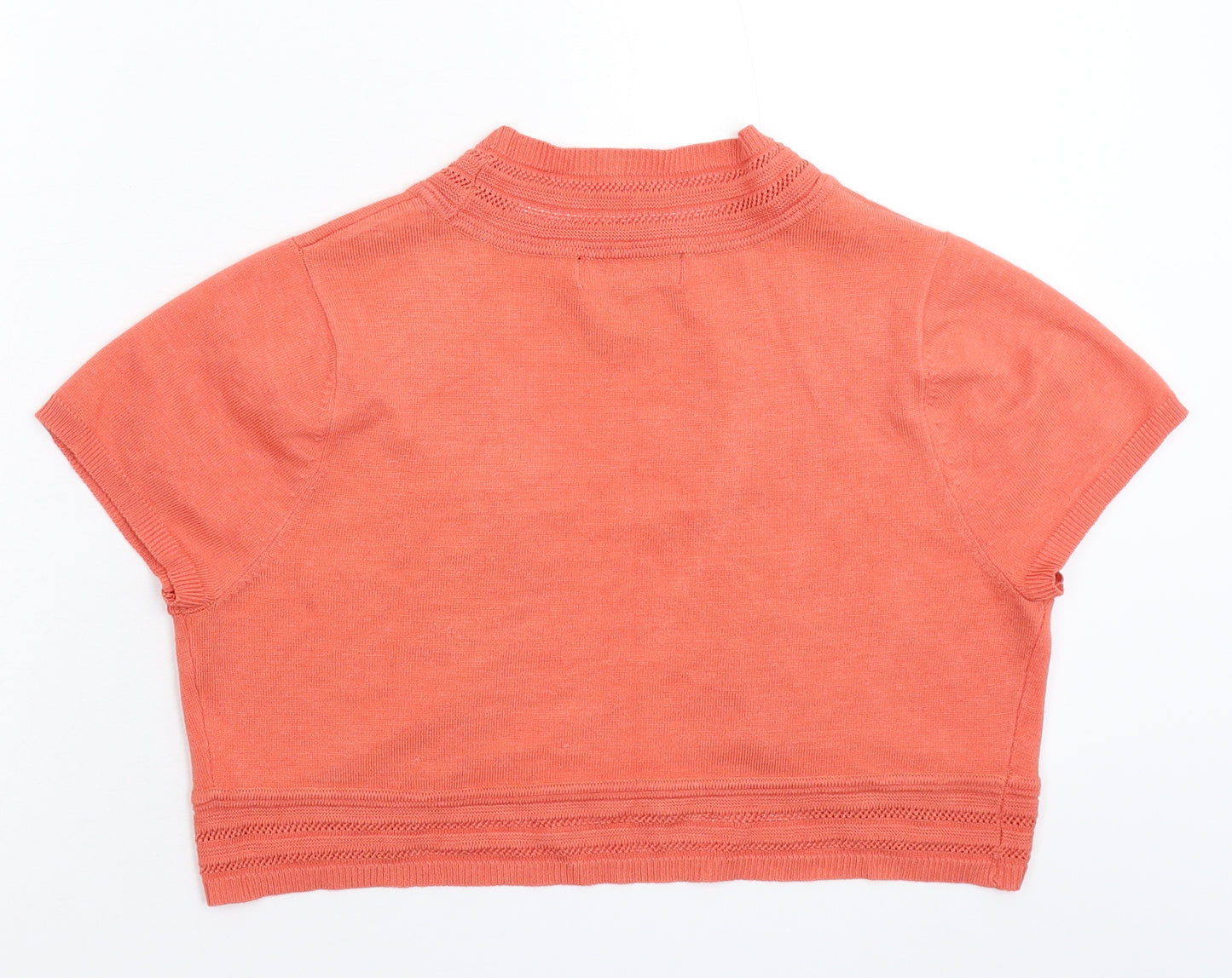 Say What Womens Pink  Knit Cardigan Jumper Size XL