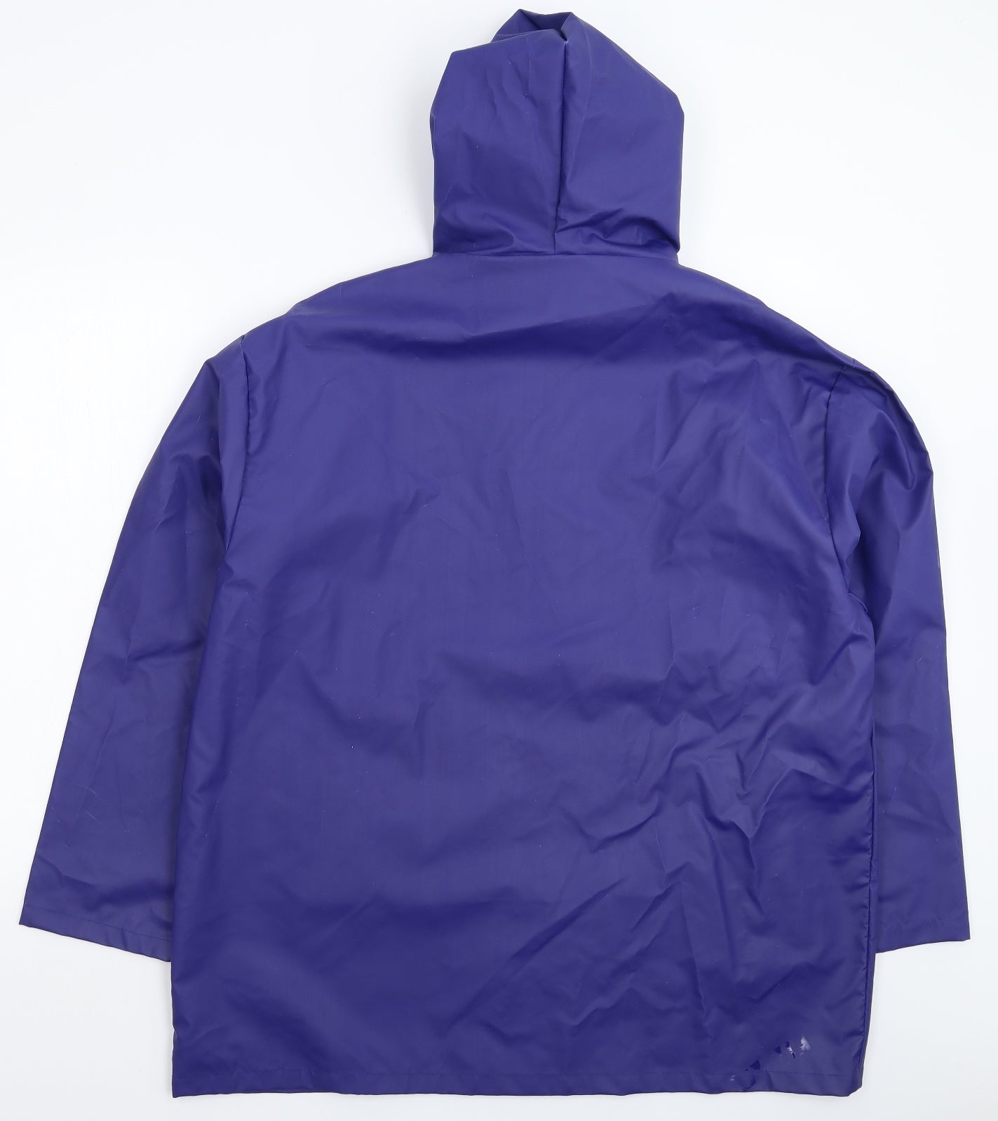 Preworn Mens Blue   Rain Coat Coat Size L