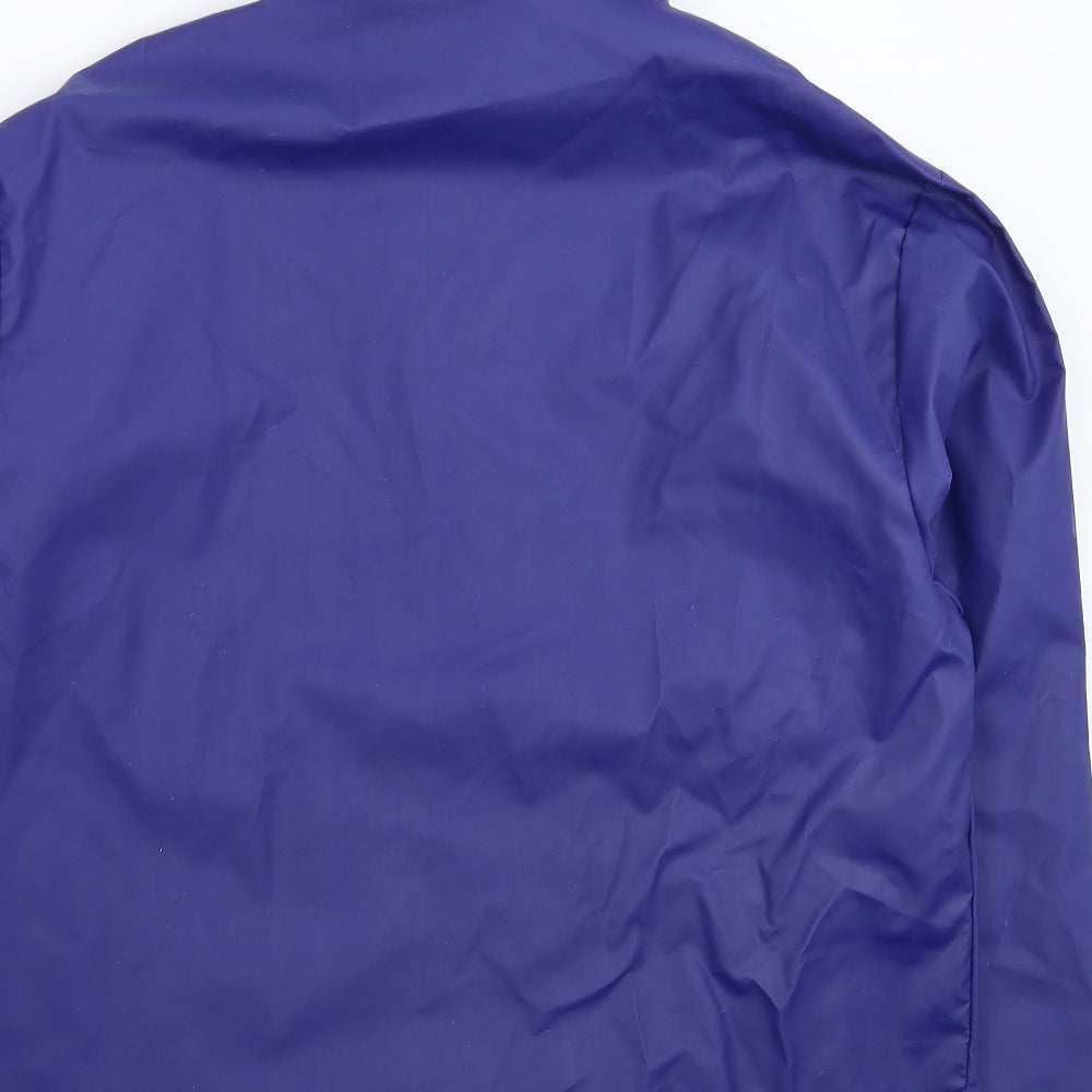 Preworn Mens Blue   Rain Coat Coat Size L