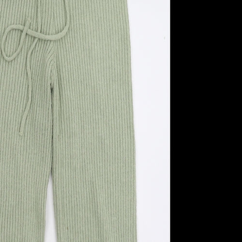 Marks and Spencer Womens Grey  Knit Trousers  Size 10 L26 in