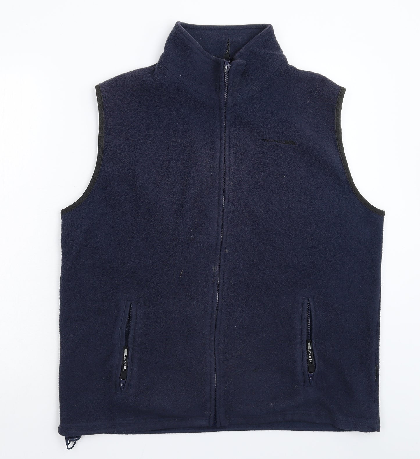 Trespass Mens Blue  Fleece Gilet Jacket Size L