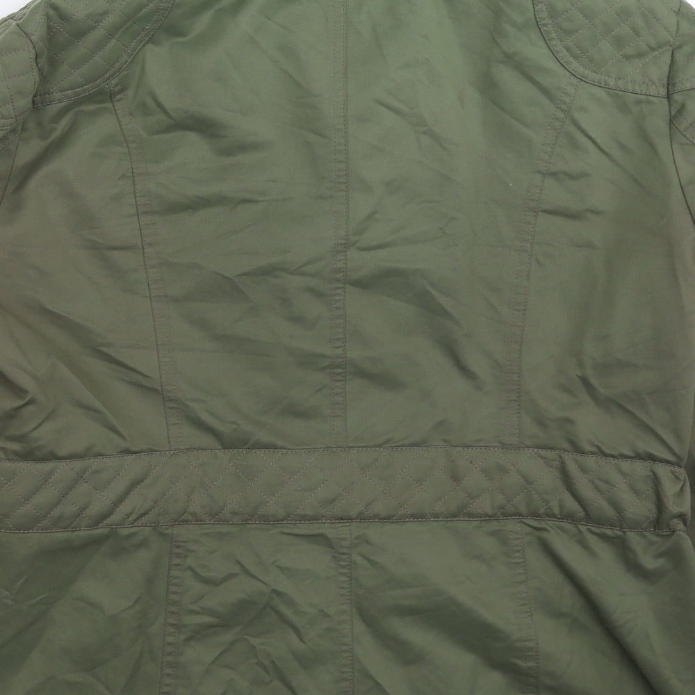 Paul Costelloe Womens Green   Jacket Coat Size L