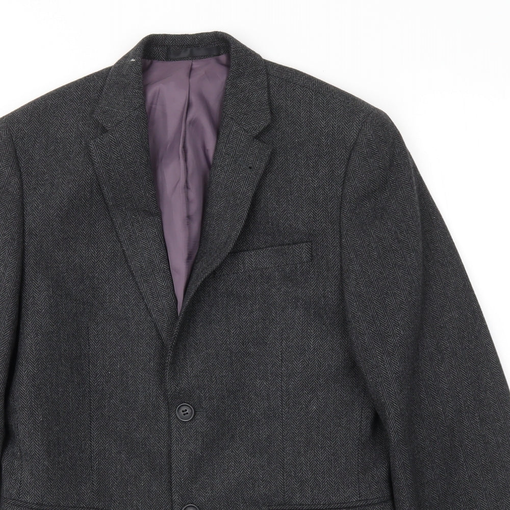 Cedar Wood State Mens Grey   Jacket Blazer Size S