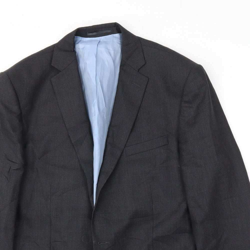 Charles Tyrwhitt Mens Grey   Jacket Blazer Size 46