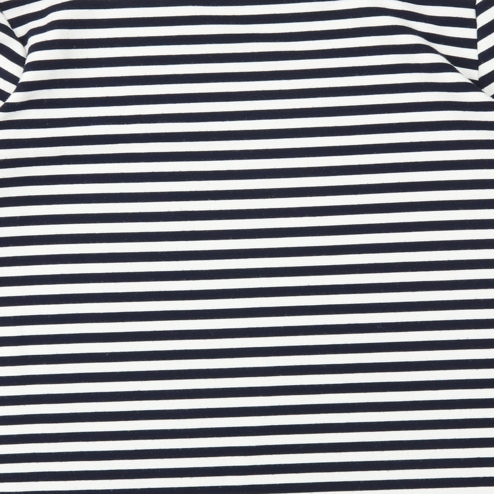 Soyaconcept Womens Blue Striped  Pullover Jumper Size L