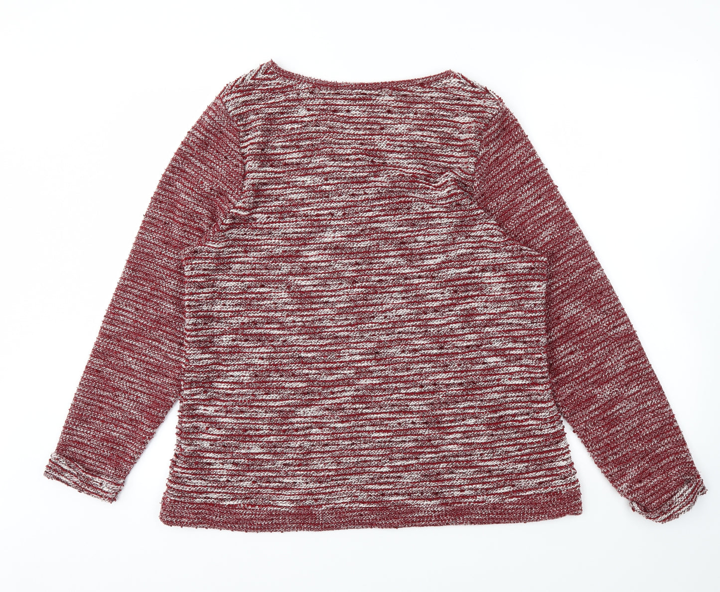 Debenhams Womens Red   Pullover Sweatshirt Size 18