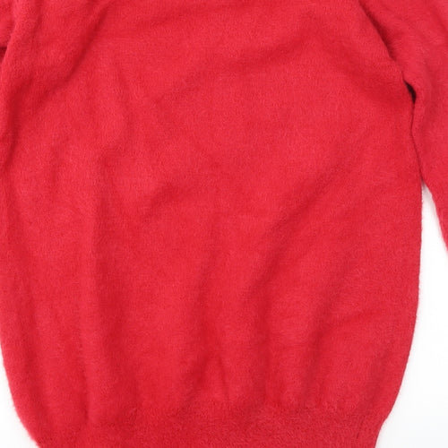 Papaya Womens Red   Pullover Jumper Size M