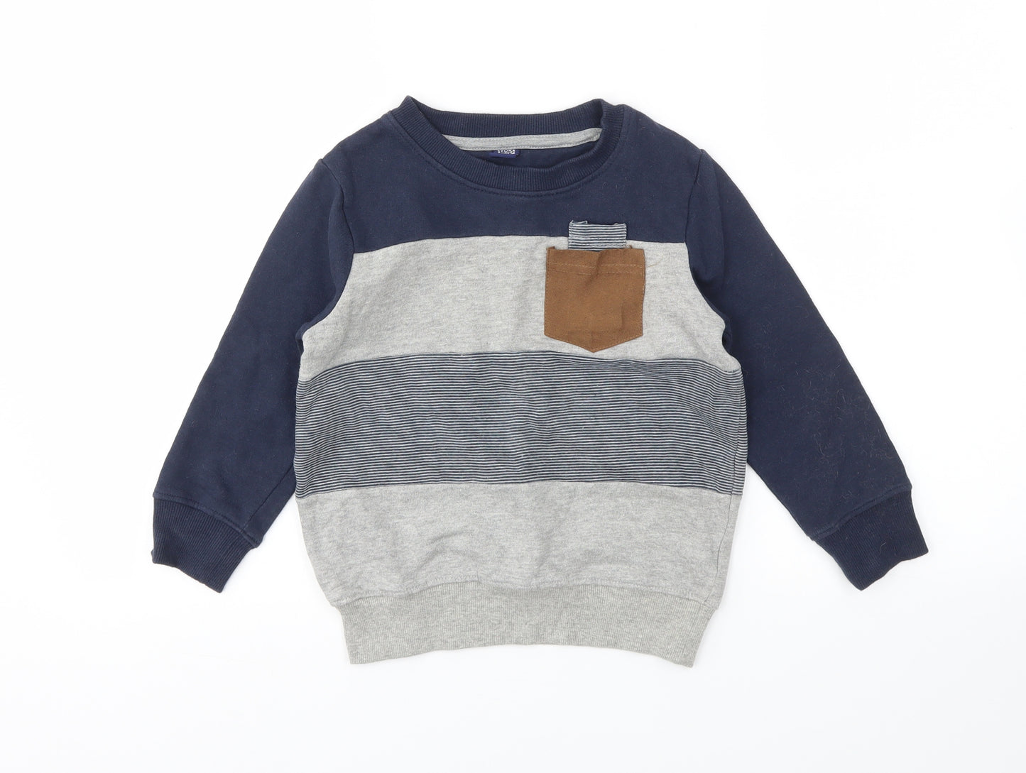 Store Twenty One Boys Blue   Pullover Sweatshirt Size 5-6 Years