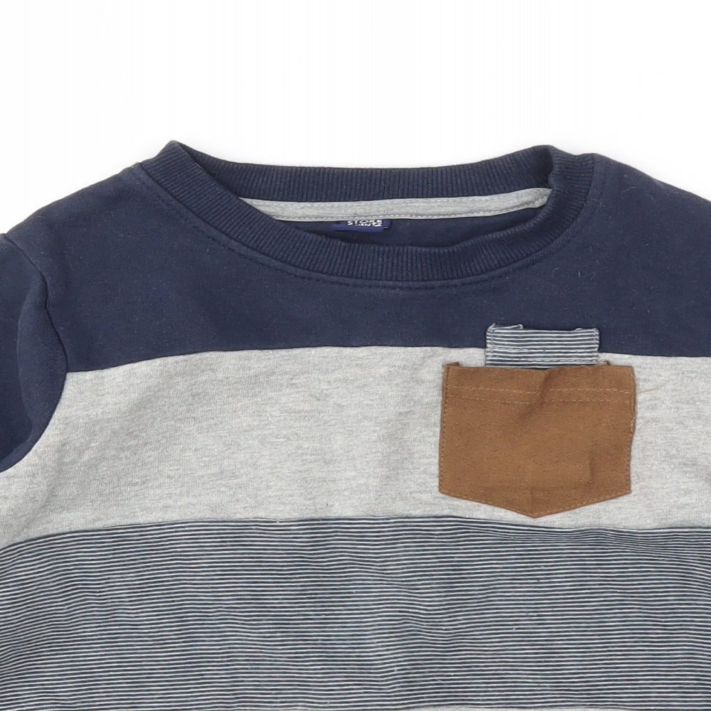 Store Twenty One Boys Blue   Pullover Sweatshirt Size 5-6 Years