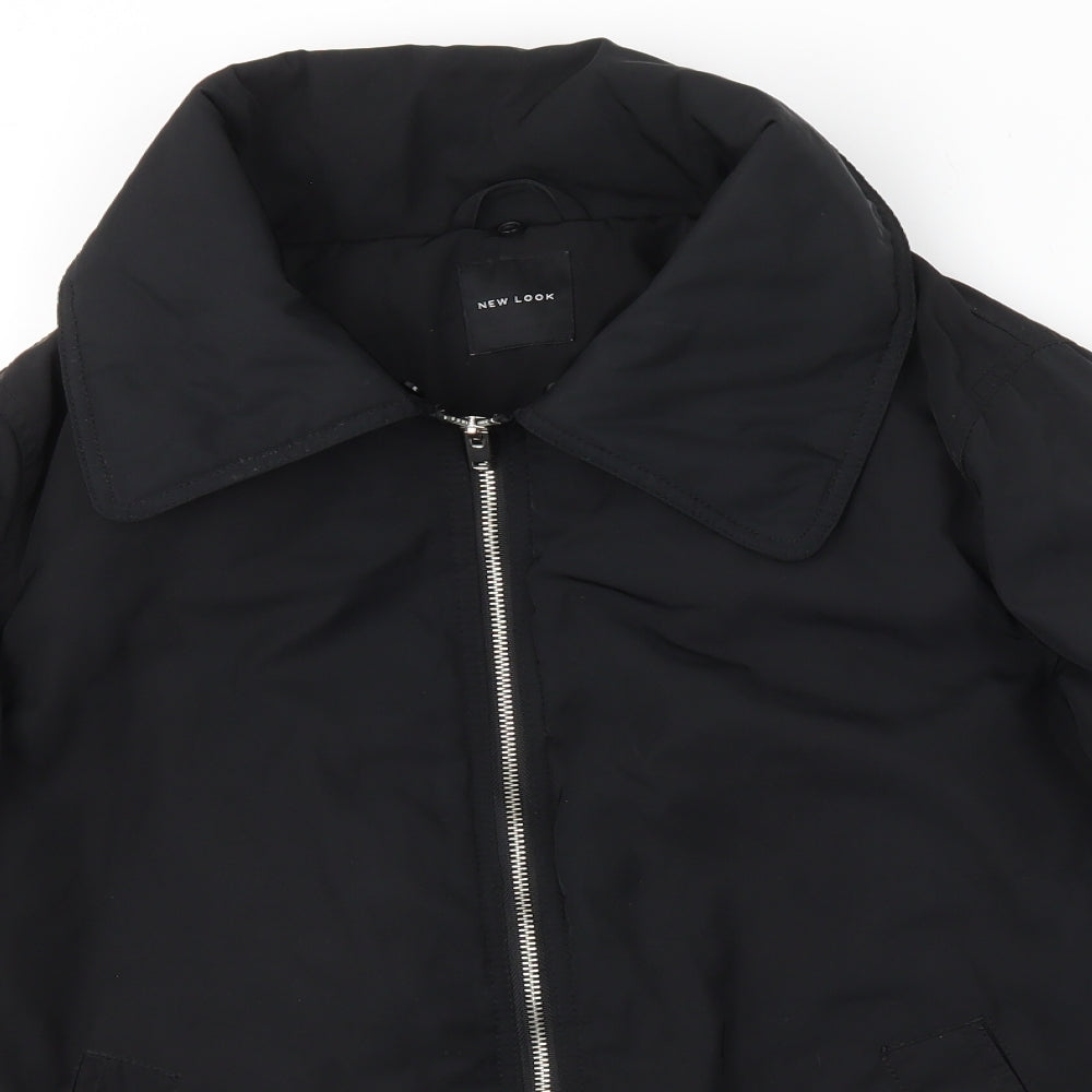 New Look Womens Black   Jacket Coat Size 14