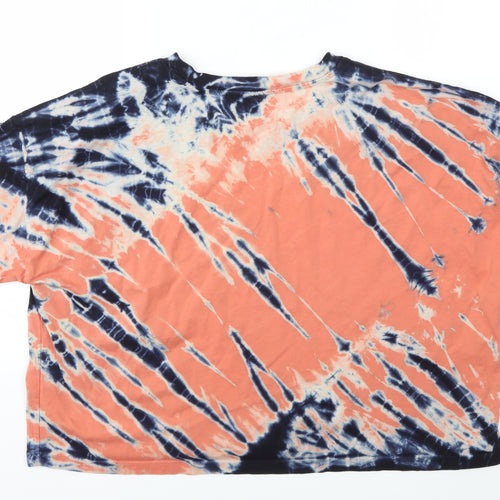 ASOS Womens Multicoloured   Cropped T-Shirt Size 16