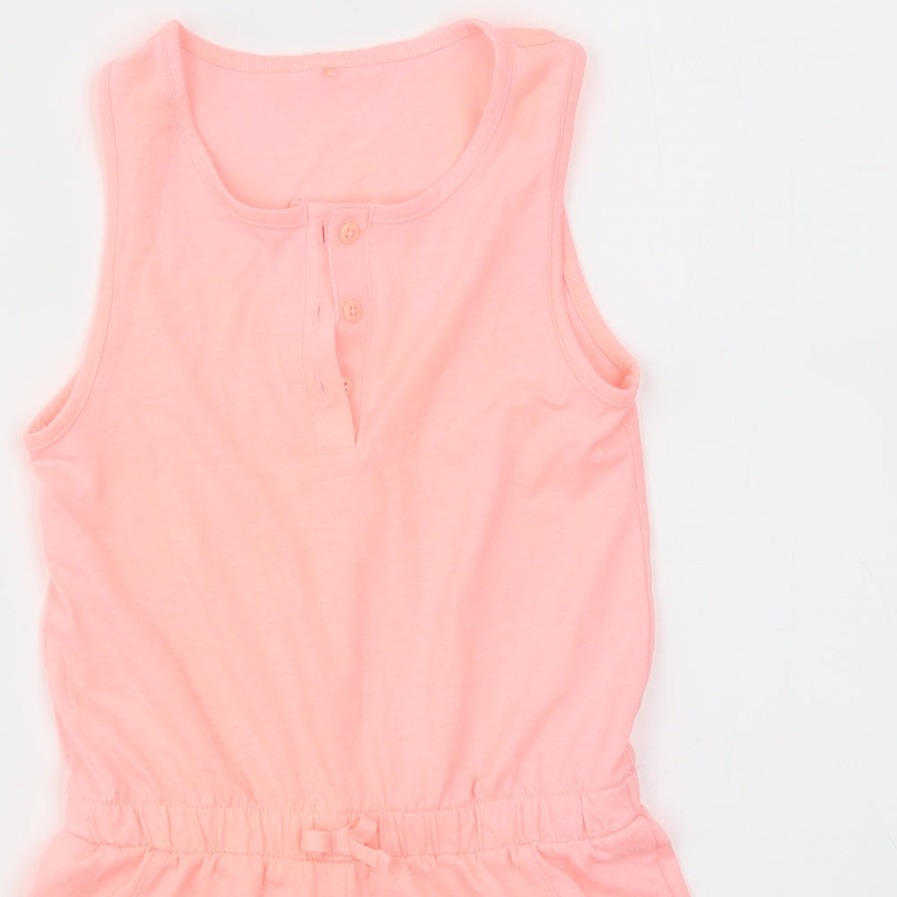 George Girls Pink   Bodysuit One-Piece Size 8-9 Years