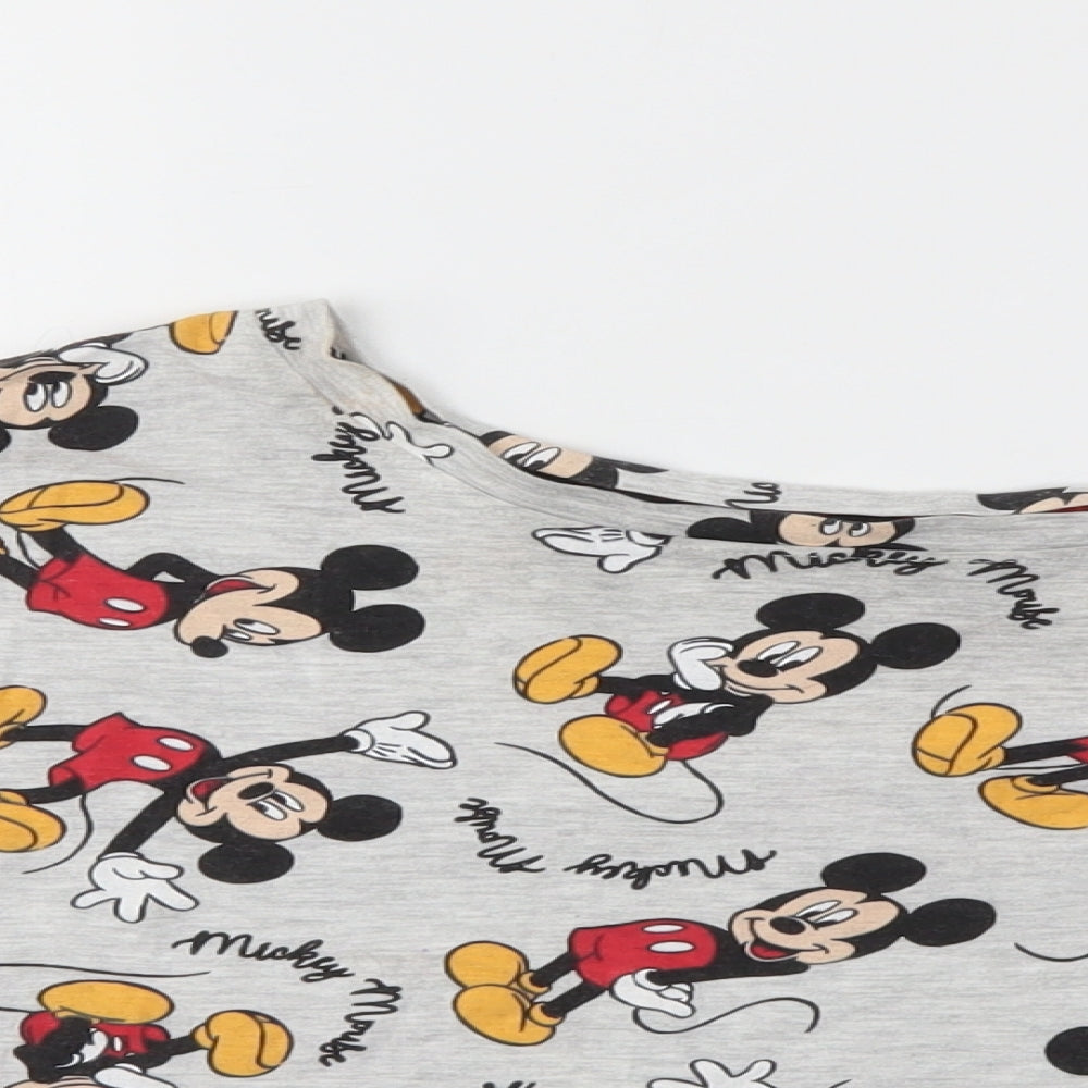 Primark Womens Multicoloured Animal Print  Top Pyjama Top Size L