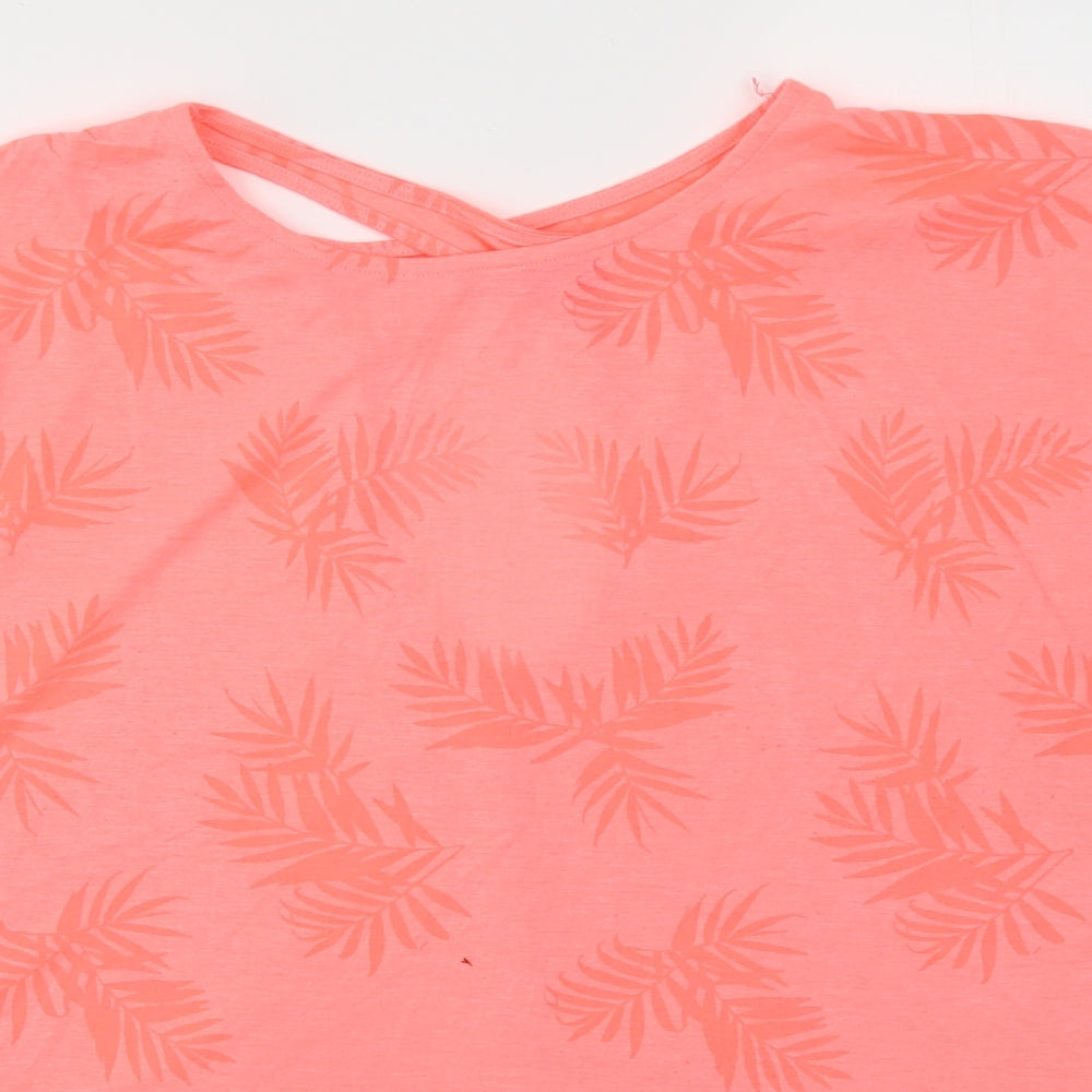 F&F Womens Pink   Basic T-Shirt Size XL