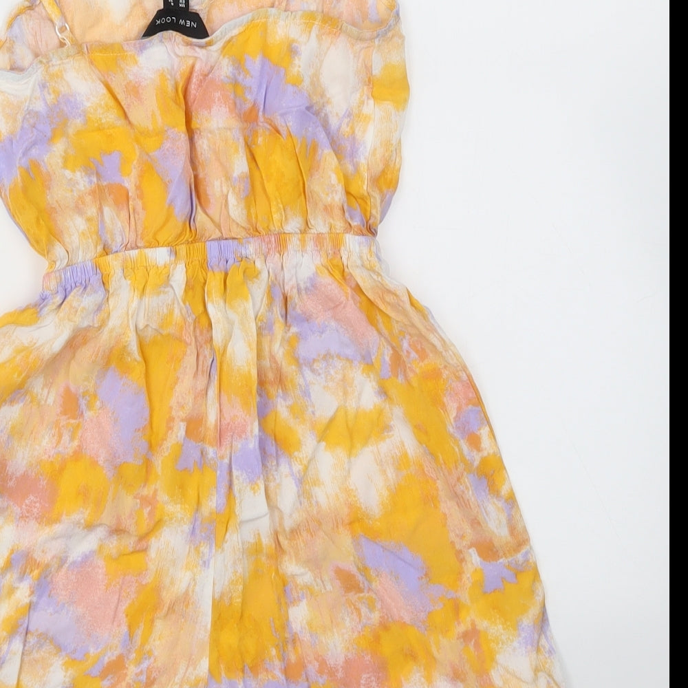 New Look Womens Multicoloured   Jumpsuit One-Piece Size 6