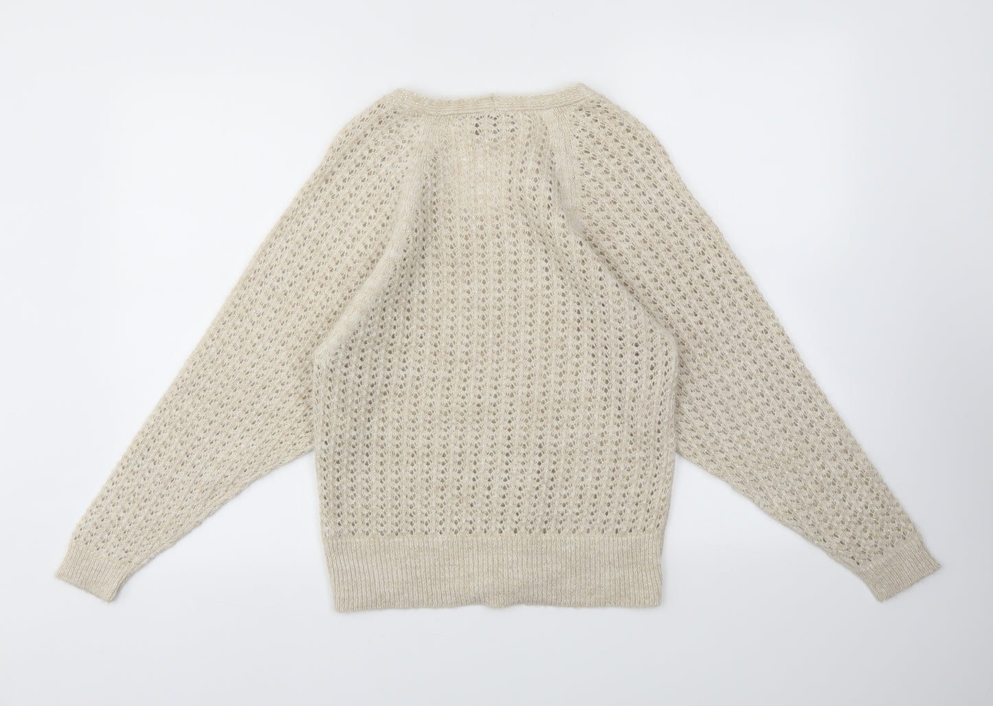 Monsoon Womens Ivory   Pullover Jumper Size S
