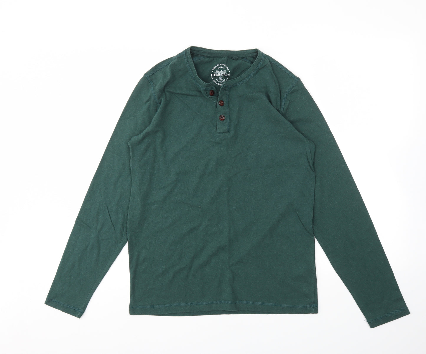 Fat Face Mens Green    T-Shirt Size S