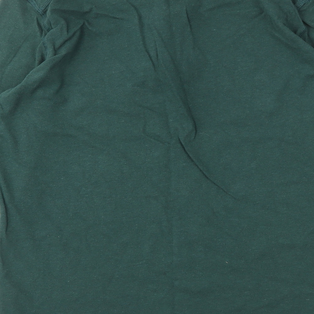 Fat Face Mens Green    T-Shirt Size S