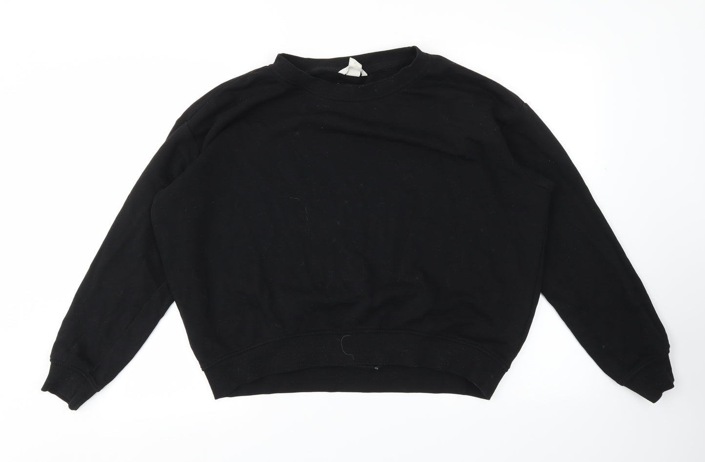H&M Womens Black   Pullover Jumper Size M