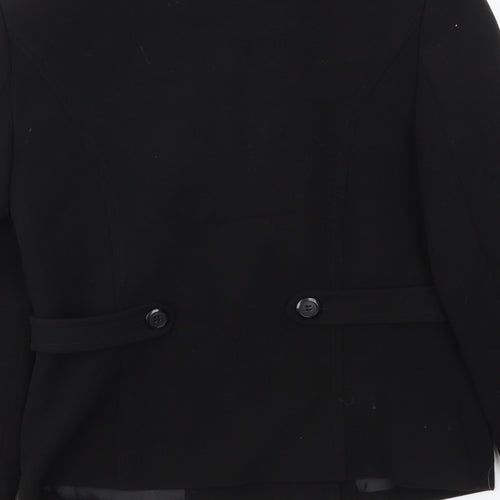 Matalan Womens Black   Jacket Blazer Size 8