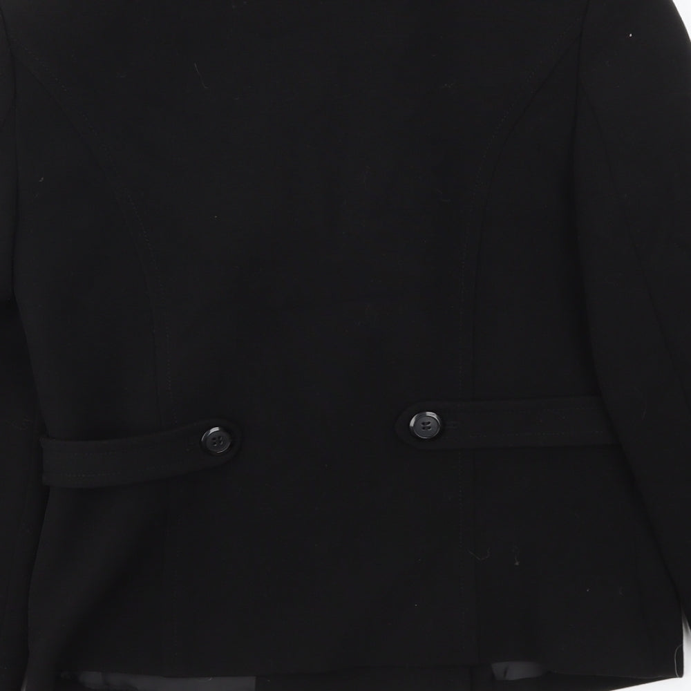 Matalan Womens Black   Jacket Blazer Size 8