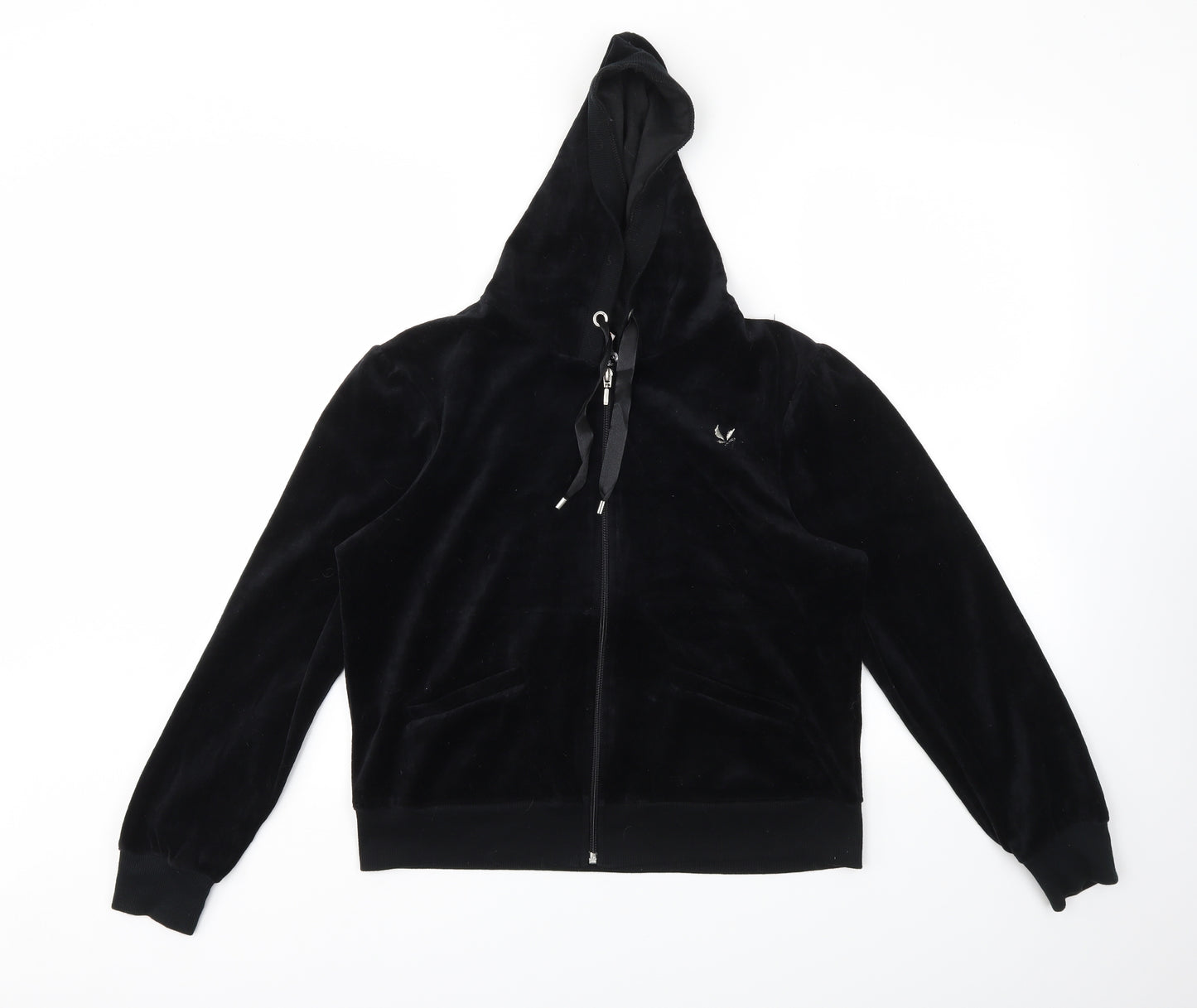 DENIM&CO Womens Black   Full Zip Jumper Size 18