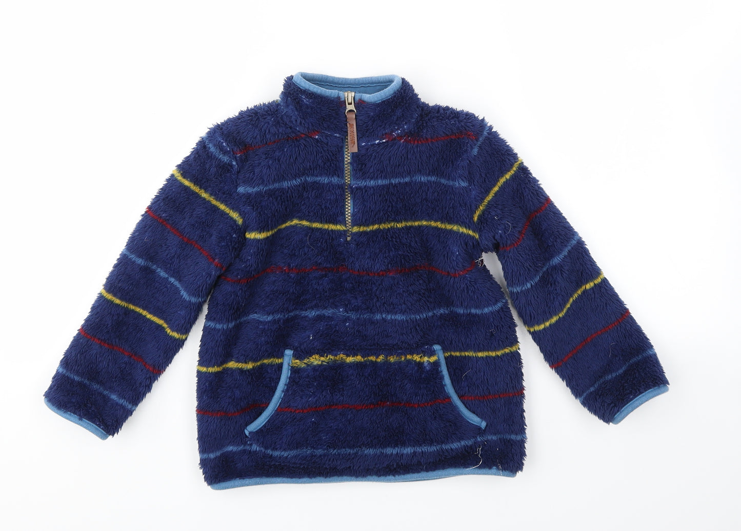 JHON LEWIS Boys Multicoloured Striped  Pullover Jumper Size 3 Years