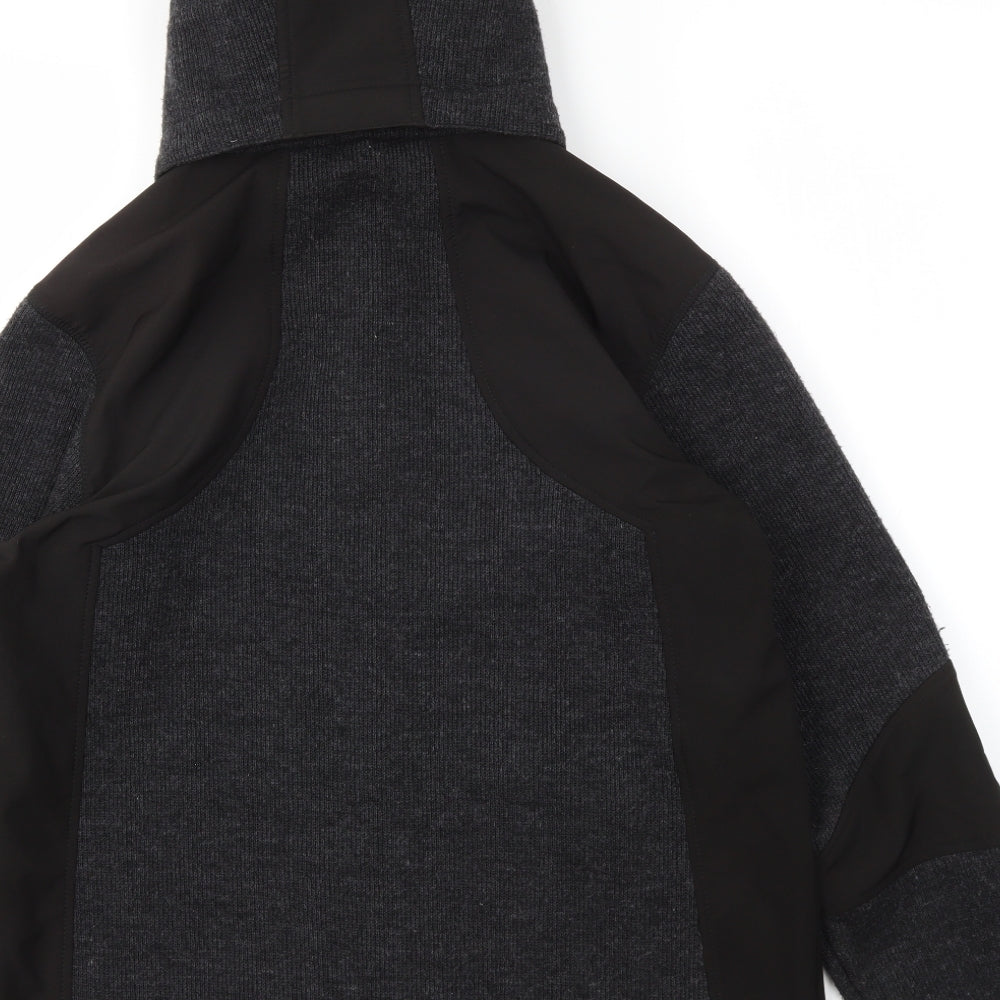 mounting Wearhouse Mens Black Houndstooth  Jacket Coat Size M