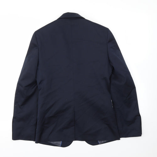 Preworn Mens Blue   Jacket Blazer Size 44