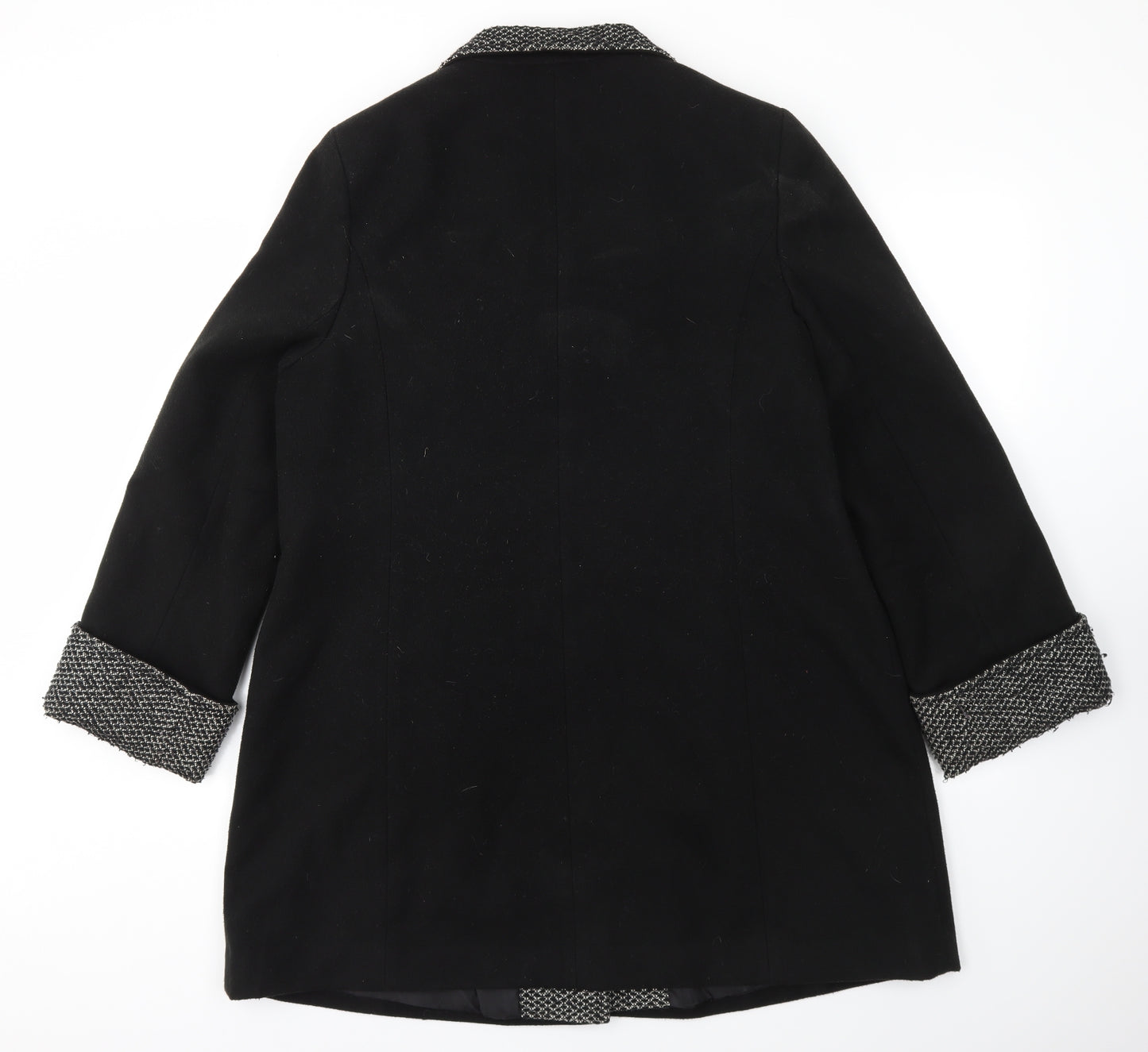 Debenhams Womens Black   Jacket Coat Size 16