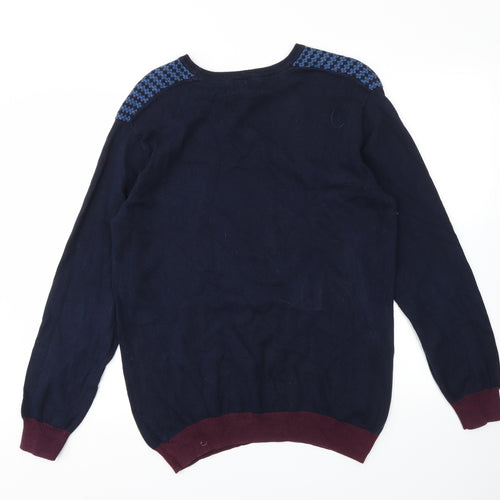 Matalan Mens Blue   Pullover Sweatshirt Size M