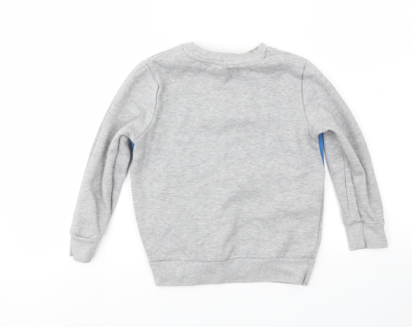 F&F Boys Grey   Pullover Jumper Size 6-7 Years