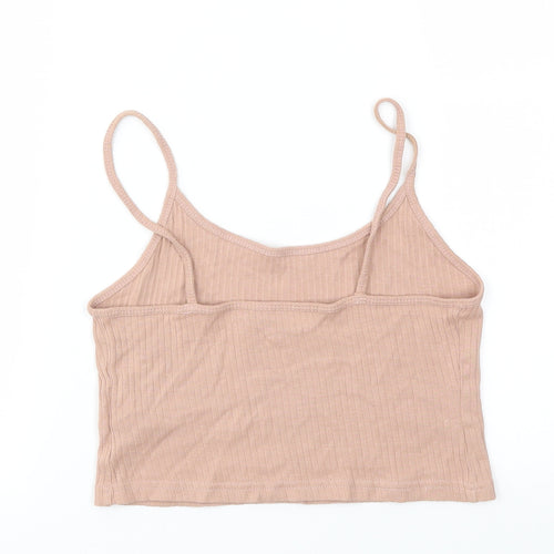 Topshop Womens Pink   Basic T-Shirt Size 8