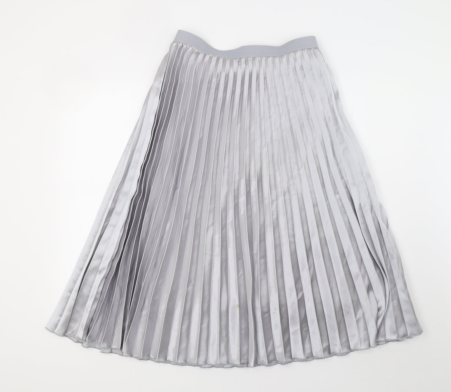 Primark Womens Silver   A-Line Skirt Size 12