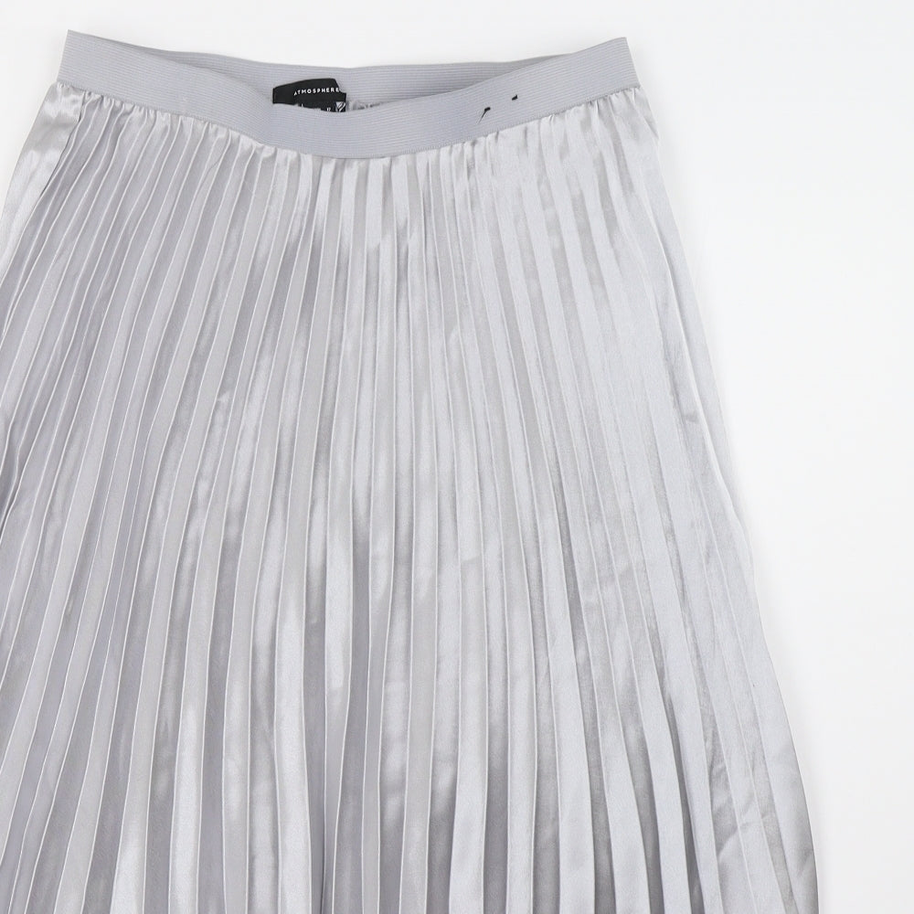 Primark Womens Silver   A-Line Skirt Size 12