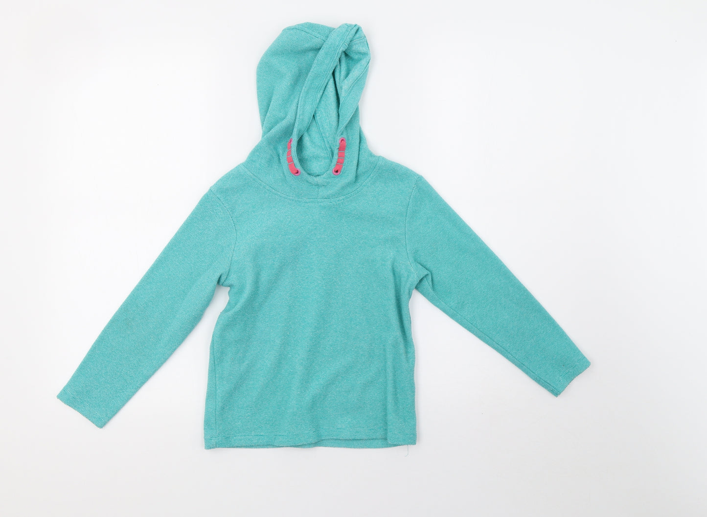 mountain WA Girls Green  Fleece Pullover Sweatshirt Size 5-6 Years