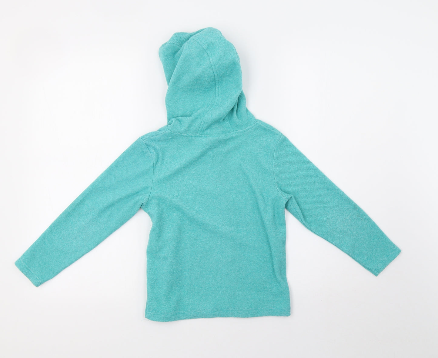 mountain WA Girls Green  Fleece Pullover Sweatshirt Size 5-6 Years