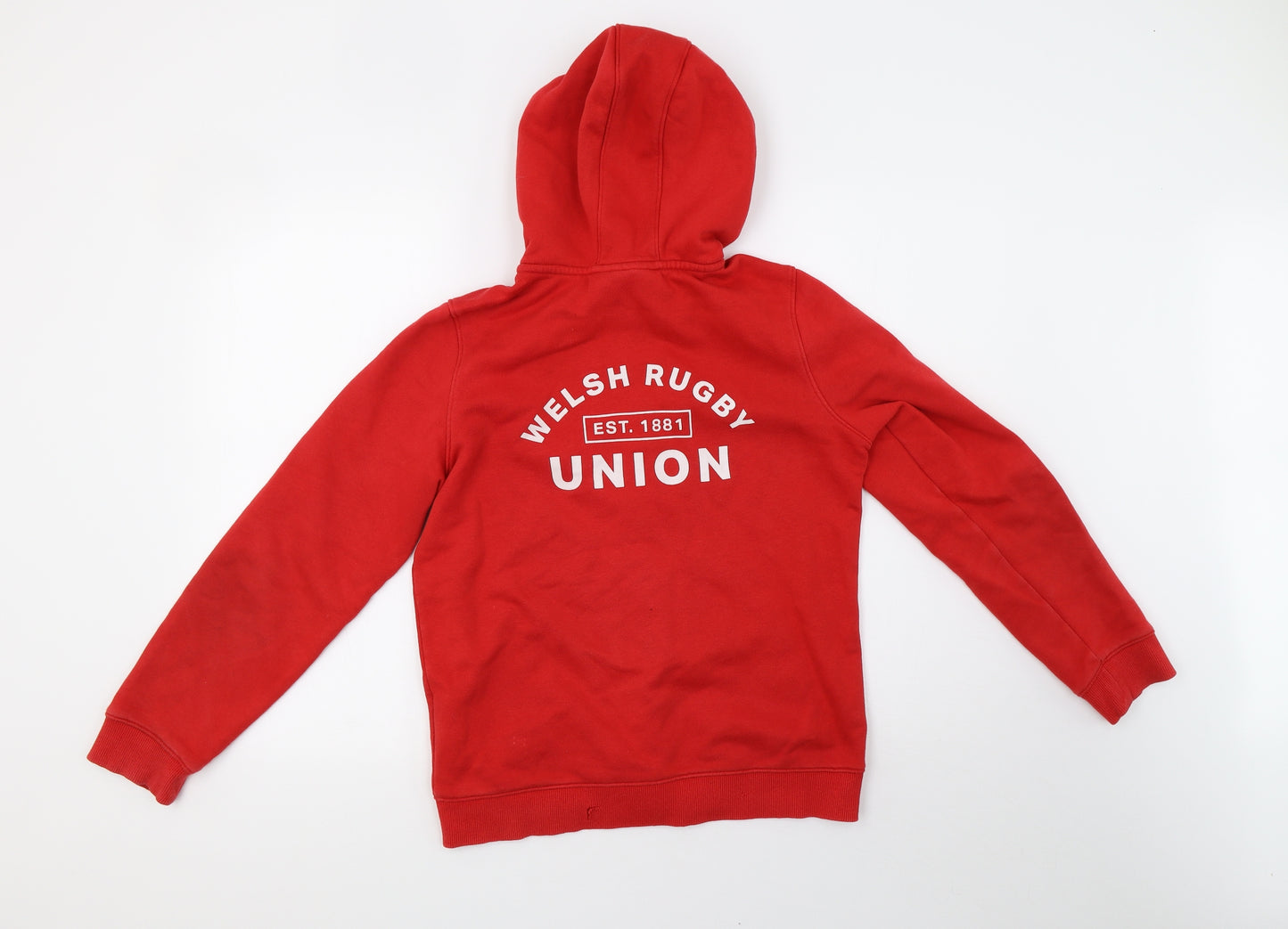 Under armour Boys Red   Full Zip Hoodie Size XL