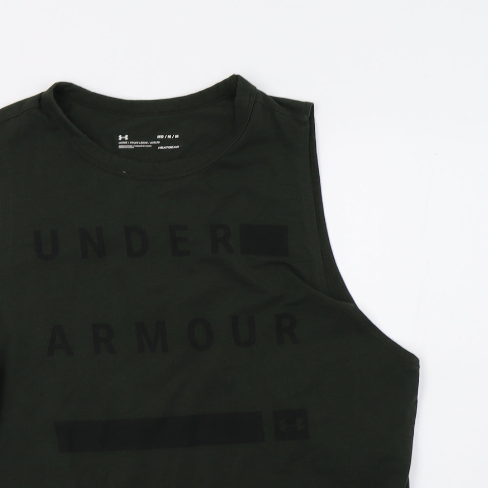 Under armour Womens Green   Basic Tank Size M