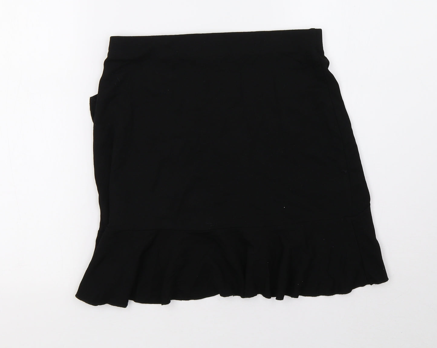 H&M Womens Black   A-Line Skirt Size S