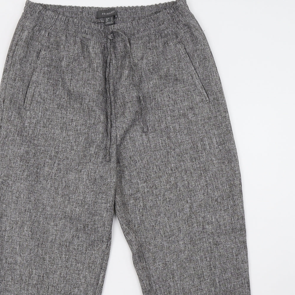 Primark Womens Grey   Trousers  Size 12 L30 in